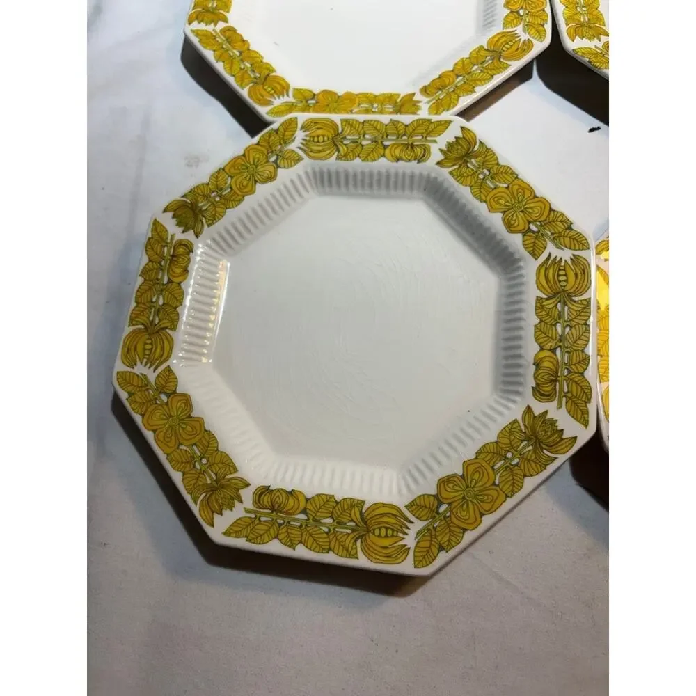 Set of 4 Independence Ironstone Salad Plates